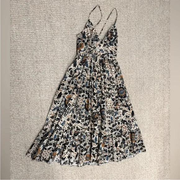 ULLA JOHNSON Phoebe Dress in Clematis size 2 - Picture 4 of 6